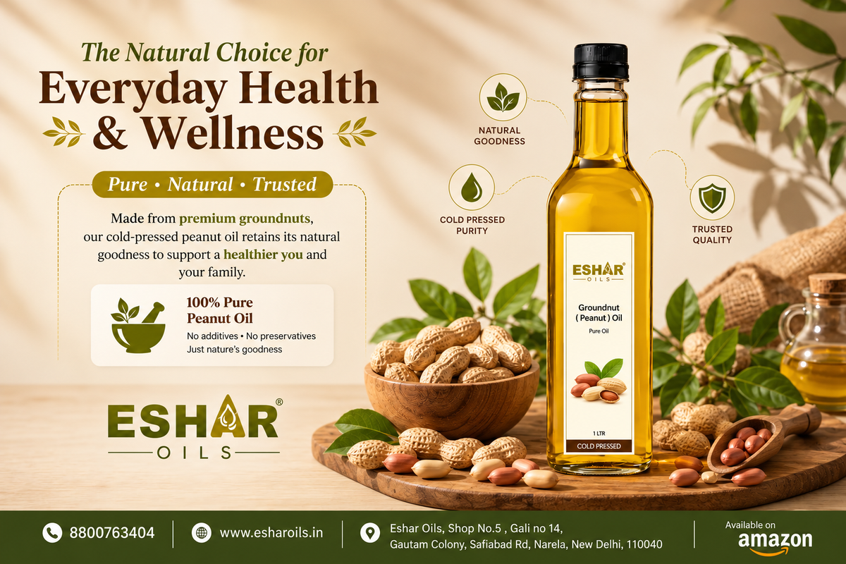 Peanut oil during Navratri 